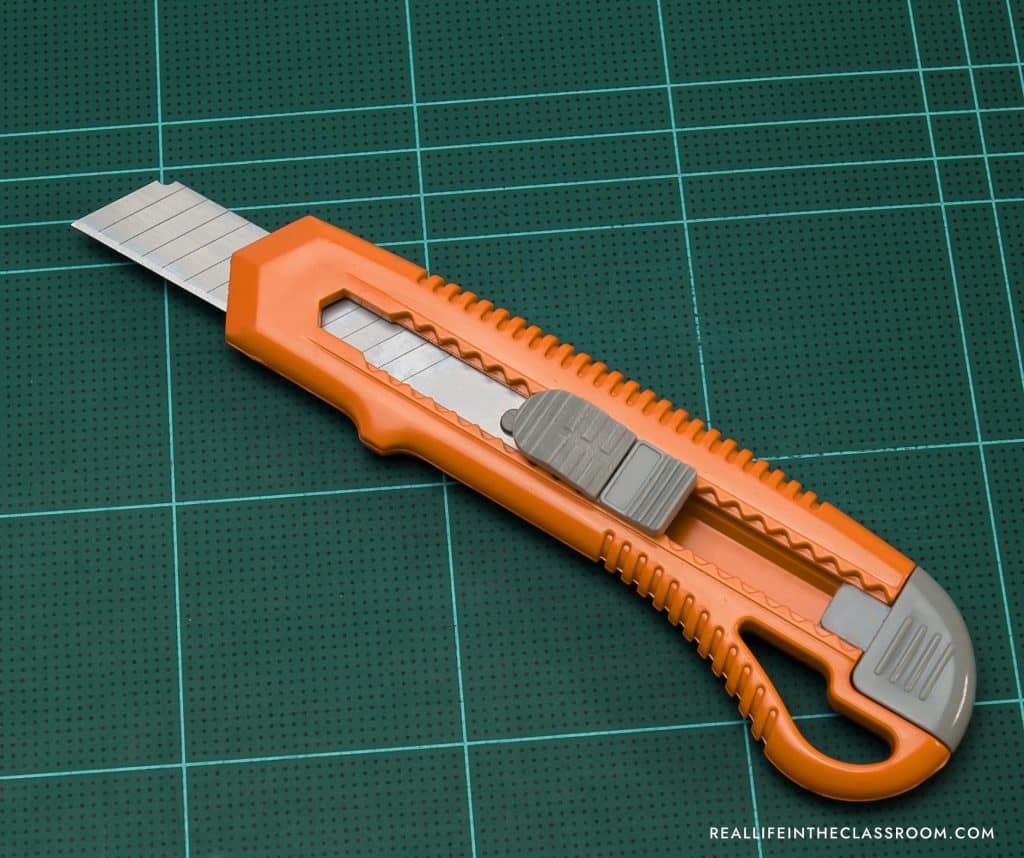 a craft knife